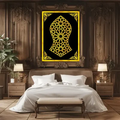 Masjid e Nabi Jali Design Premium Islamic Wall Art