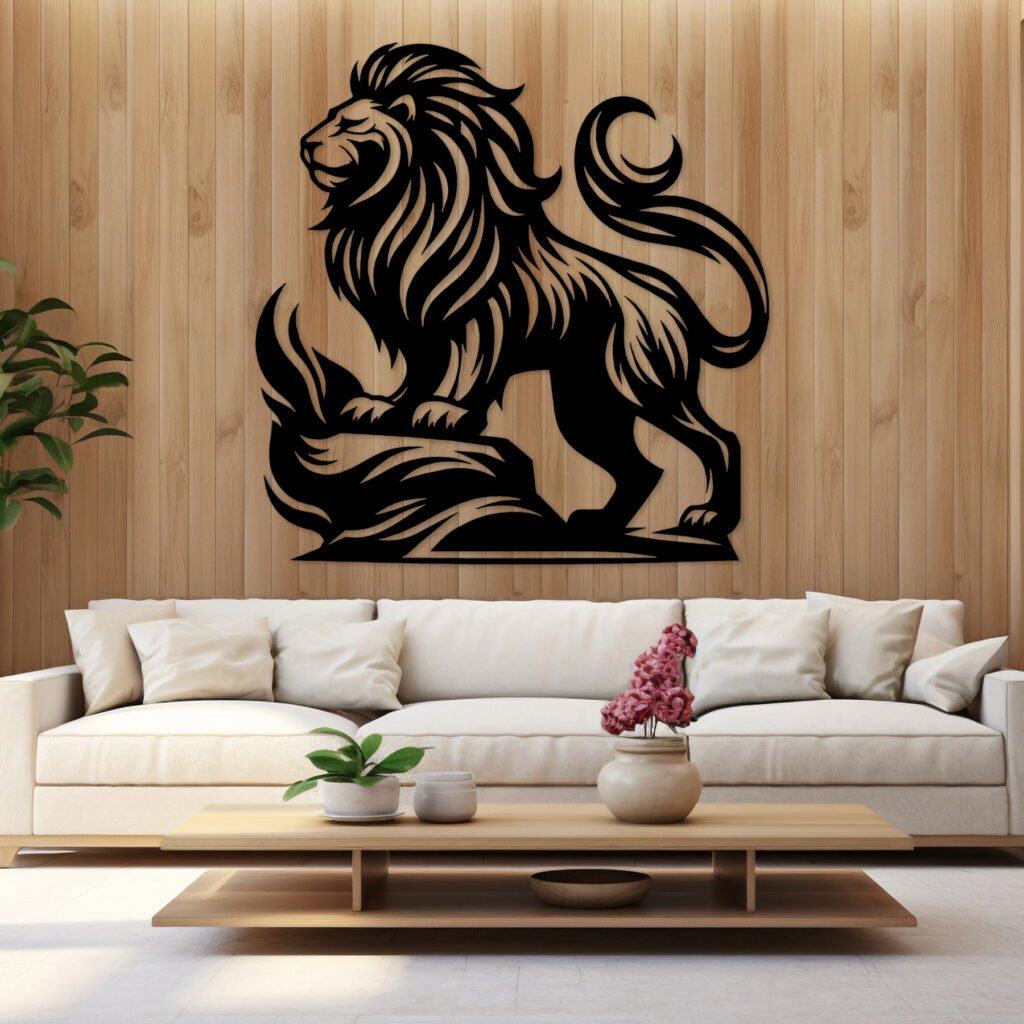 Regal lion Wall Decor