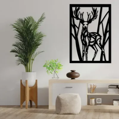 "Ceylan Wall Art Premium MDF Wood Decor for Modern Living Room Interior".