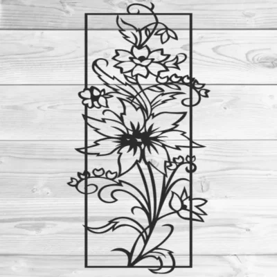 Floral Vine Wall Decal